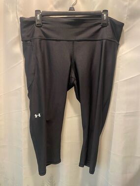 Under Armour Black Capri Leggings
